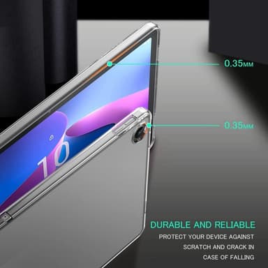 Lenovo Tab M10 Plus (Gen 3) -TPU kirkas himmeä tablettikotelo