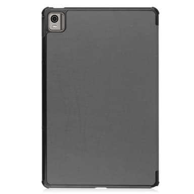 Nokia T21 Tri-fold Stand Wake/Sleep Cover Tablet-kotelo - Harmaa