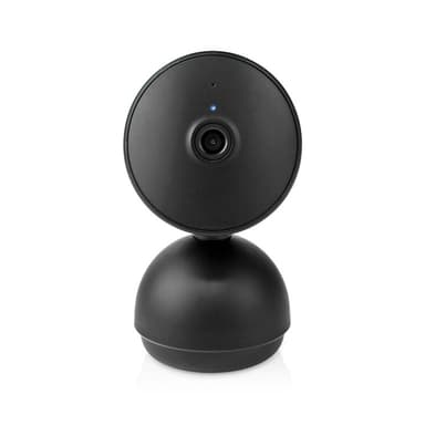 Nedis SmartLife Sisäkamera | Wi-Fi | Full HD 1080p | Kääntö/kallistus | MicroSD (ei sisälly) / Onvif / Pilvipalvelutallennus (valinnainen) | Liiketunnistimella | Yökuvaus | Musta