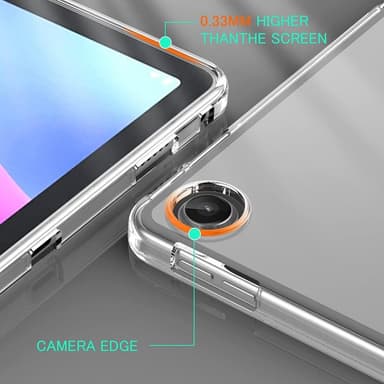 Lenovo Tab M10 Plus (Gen 3) -TPU kirkas himmeä tablettikotelo