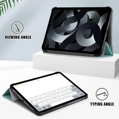 Kolminkertainen telinekotelo iPadille 10.9 (2022) -tabletin kansi -