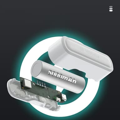 2x5000mAh ulkoinen akku Power Bank Dock Quest 2 3 Pico 2 3 VR
