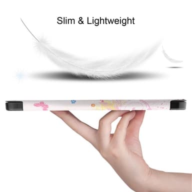 iPad Air 11 (2024) Kolminkertainen Teline Tabletin Suojakuori Kynäpidikkeellä - Girl