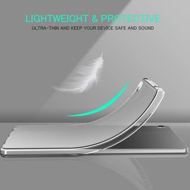 Lenovo Tab M10 Plus (Gen 3) -TPU kirkas himmeä tablettikotelo