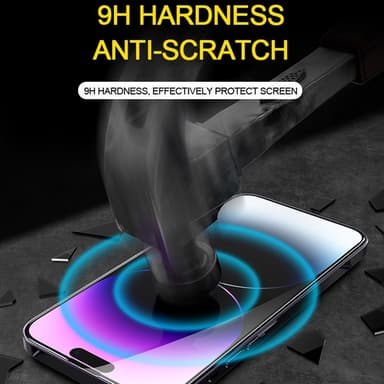 iPhone 15 Plus Anti-spy Privacy Tempered Glass -näytönsuoja