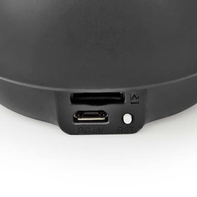 Nedis SmartLife Sisäkamera | Wi-Fi | Full HD 1080p | Kääntö/kallistus | MicroSD (ei sisälly) / Onvif / Pilvipalvelutallennus (valinnainen) | Liiketunnistimella | Yökuvaus | Musta
