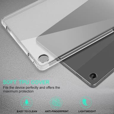 Lenovo Tab M10 Plus (Gen 3) -TPU kirkas himmeä tablettikotelo