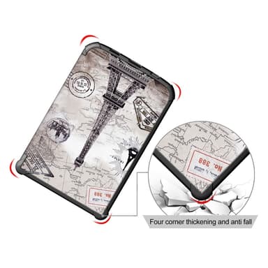 Kotelo PocketBook lukutabletille - Useita eri malleja - Eiffel-torni