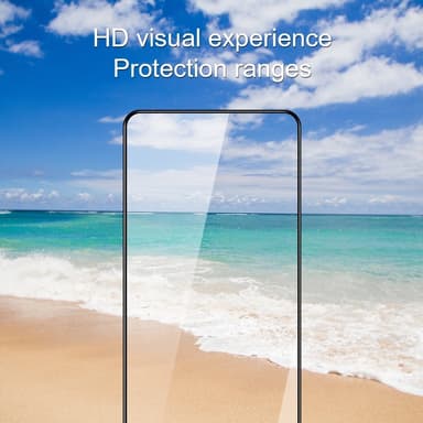 Xiaomi Redmi Note 13 Pro 5G:lle Karkaistu lasi näytönsuoja 2 kpl