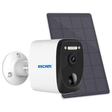 ESCAM QF370 3MP WiFi-kamera PIR Night Vision IP-kamera aurinkopaneeli