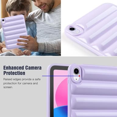 iPad 10.9:lle (2022) Candy Color TPU-kansi