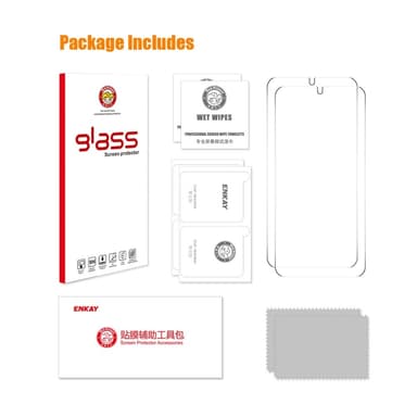 ENKAY Karkaistu lasi Samsung Galaxy S24 2kpl