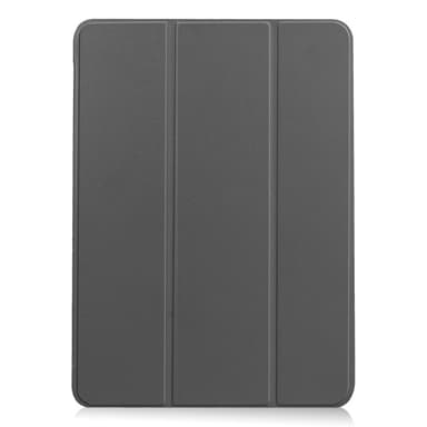 iPad Air 11 (2024) Kotelo Auto Herää / Nuku Kolminkertainen Taittojalusta Tabletin Suoja - Harmaa