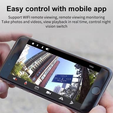 Mini Spy Camera Langaton Wifi IP-kotivalvontakamera