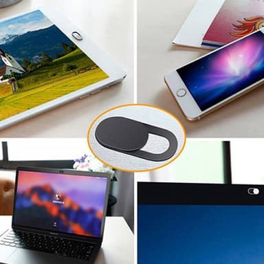 10 kpl kuvioinen kannettava, tabletti, puhelin, kamera liukueste tietosuojan webbikamera tarra kansi