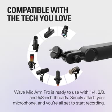 Elgato Wave Pro puomivarsi mikrofonille