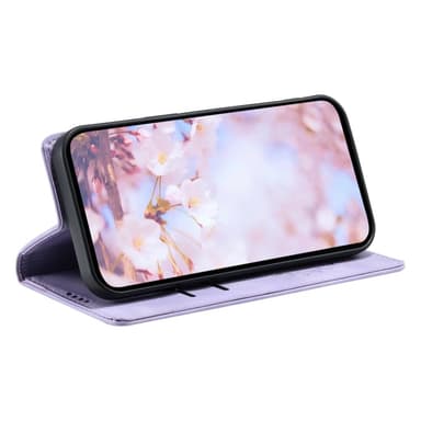 Samsung Galaxy S25 -lompakkokotelon kuoren kuoren Mandala-kukkakuvio