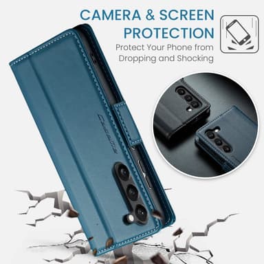 CASEME Retro Lompakkokotelo Samsung Galaxy S25