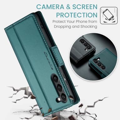 CASEME Retro Lompakkokotelo Samsung Galaxy S25
