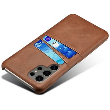 Samsung Galaxy S25 Ultra KSQ Pu-nahkapäällysteinen kuori kova kotelo