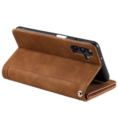 Samsung Galaxy S25 5G Kuori Vetoketjutaskulla ja 9 Korttipaikalla