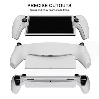 Silikonikuorikotelo PS5 Portal Handheld Game Consolille Iskunkestävä - valkoinen
