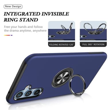 Samsung Galaxy S25 / S24 Sormirengas Sivutuen Hybridikotelo