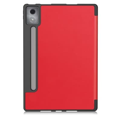 Lenovo Idea Tab Pro Case Tri-Fold jalustan suojus kynätelineellä - Punainen