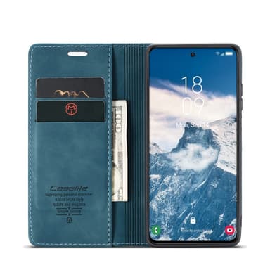 CASEME Retro Lompakkokotelo Samsung Galaxy S25+ (S25 Plus)