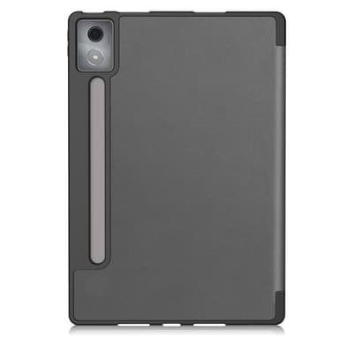 Lenovo Idea Tab Pro Case Tri-Fold jalustan suojus kynätelineellä - Harmaa