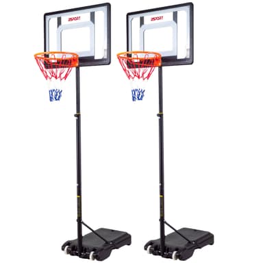 2 x Lasten koripalloteline 1,6-2,1m - ProSport