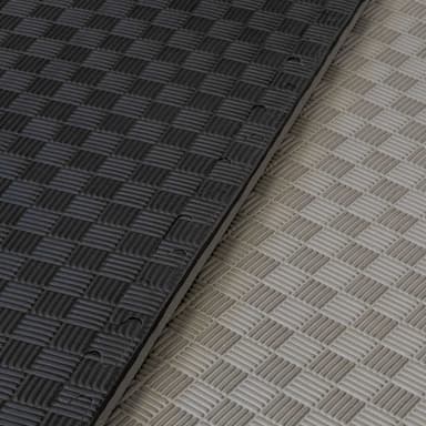 Tatami matto 100 x 100 x 2cm (1-3kpl) - 1 kpl - Harmaa/Musta