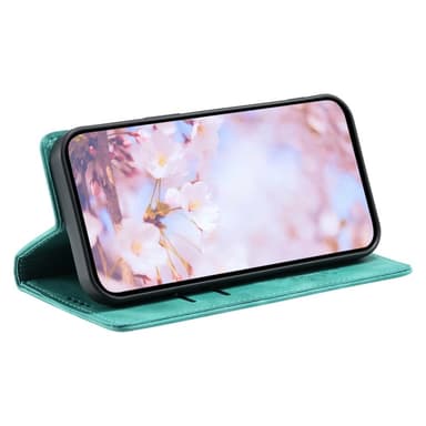 Samsung Galaxy S25 -lompakkokotelon kuoren kuoren Mandala-kukkakuvio