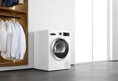 Bosch Serie 6 kuivausrumpu WQG245AESN (Valkoinen)