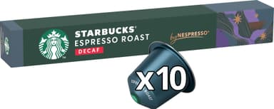 Starbucks by Nespresso Decaf Espresso Roast kahvikapselit ST12429059