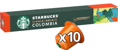 Starbucks by Nespresso Single-Origin Colombia kahvikapselit ST12429169