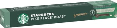 Starbucks by Nespresso Pike Place Roast kahvikapselit ST12429100
