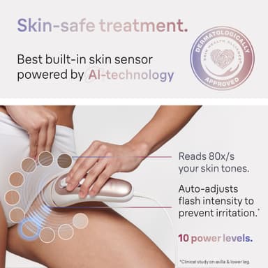Braun Series 7 Skin i-Expert IPL valoimpulssilaite PL7253 (val./kulta)