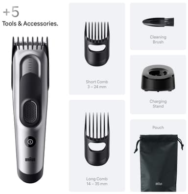 Braun Series 7 hiustenleikkuukone HC7590 (harmaa)
