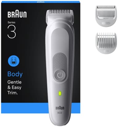 Braun Series 3 vartalotrimmeri BG3530 (harmaa)