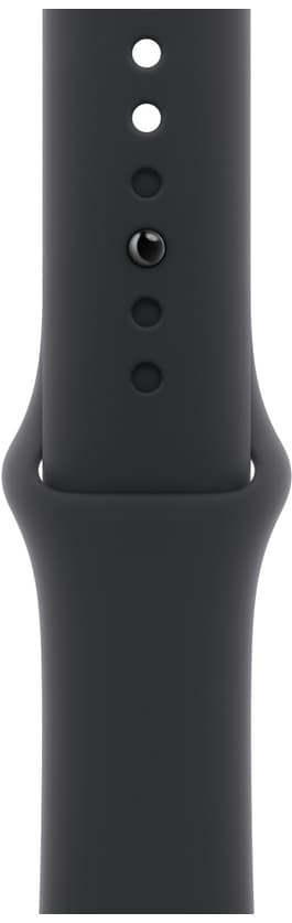 Apple 42 mm Sport Band urheiluranneke S/M (musta)