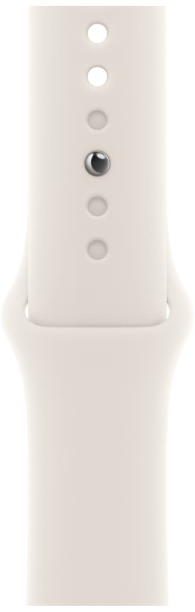 Apple 42 mm Sport Band urheiluranneke S/M (valkoinen)