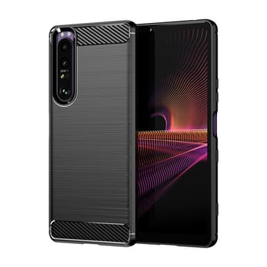 Suojaava TPU-puhelinkotelo Sony Xperia XZ1 Compactille - Musta