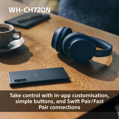 Sony WH-CH720N lanagttomat around-ear kuulokkeet (vaaleanpunainen)