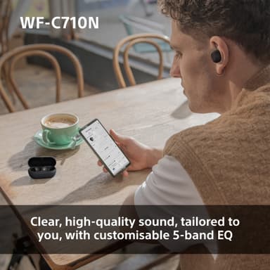 Sony WF-C710N täysin langattomat in-ear kuulokkeet (musta)