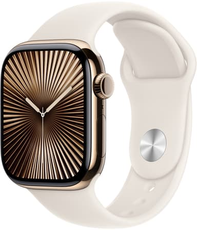 Apple 42 mm Sport Band urheiluranneke S/M (valkoinen)