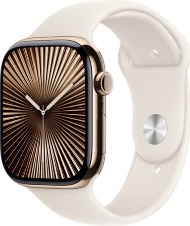 Apple 46 mm Sport Band urheiluranneke M/L (valkoinen)