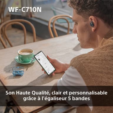 Sony WF-C710N täysin langattomat in-ear kuulokkeet (sininen)