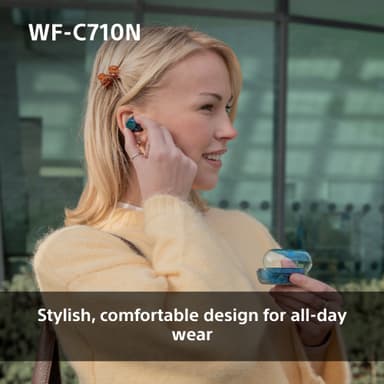 Sony WF-C710N täysin langattomat in-ear kuulokkeet (sininen)