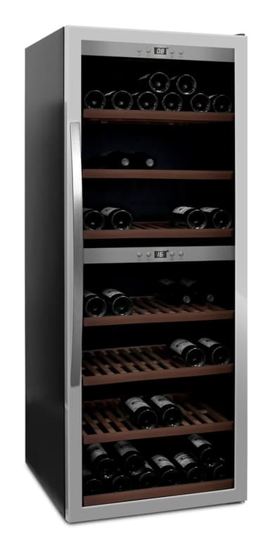 Vapaasti seisova viinikaappi – WineExpert 126 Stainless